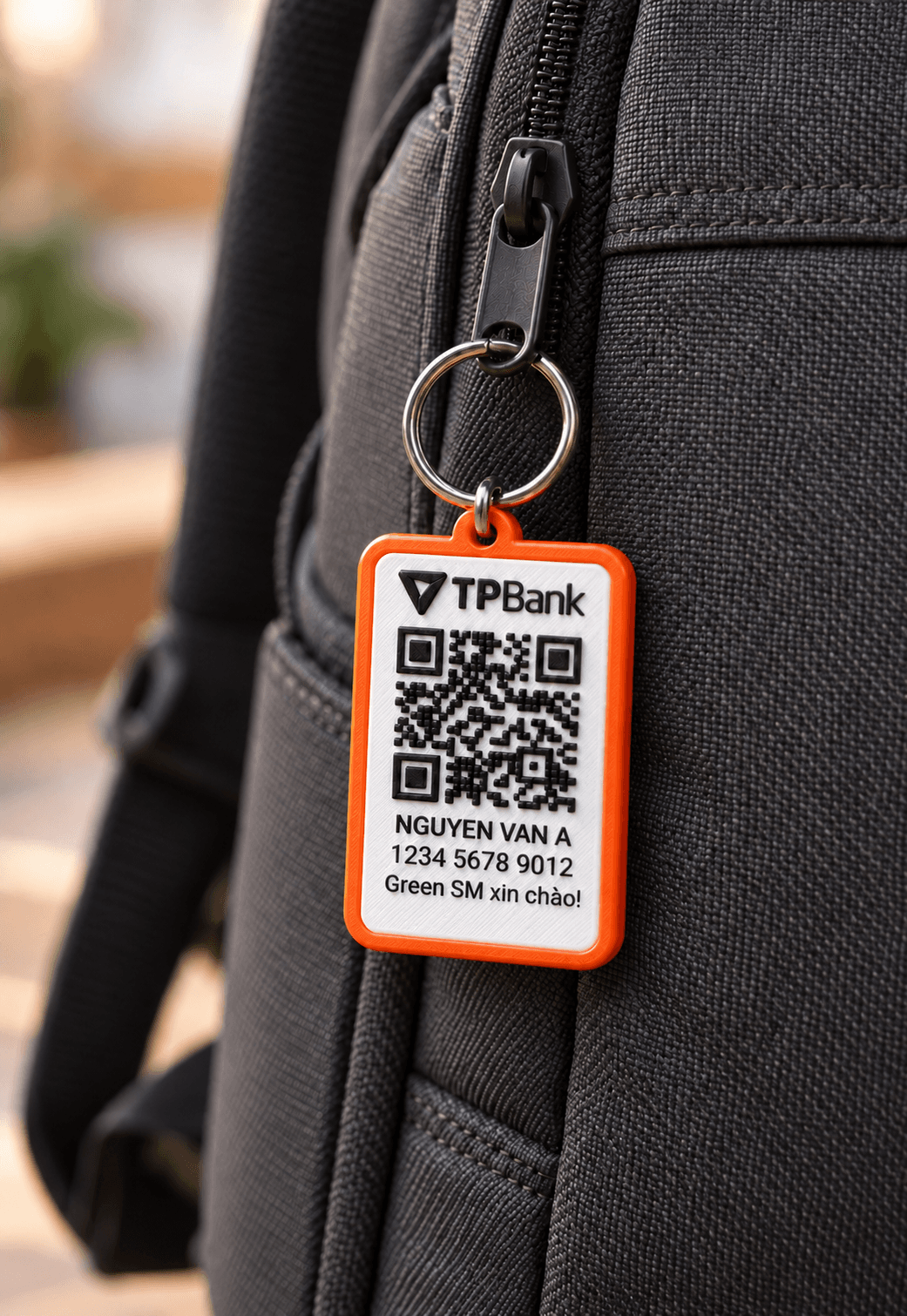 Móc khóa QR 3D - ảnh 2