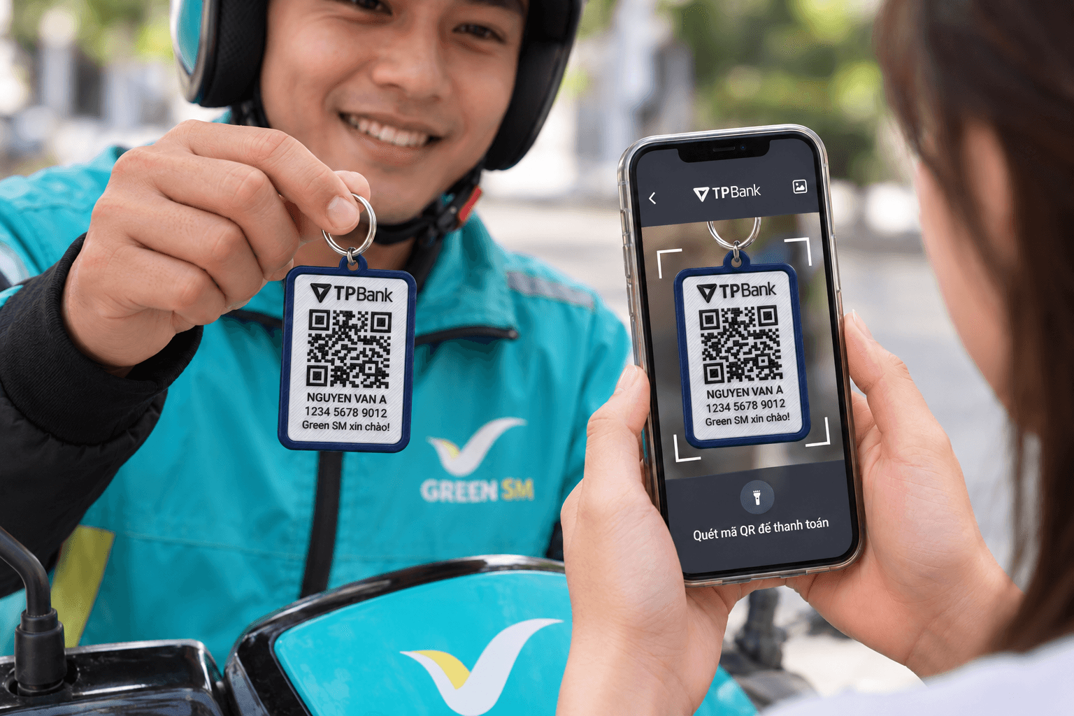 Móc khóa QR 3D - ảnh 3